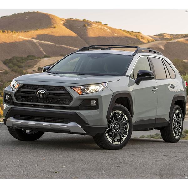 17インチ バークレイ エルバート 7J+38 5H-114.3 4本 ホイール ブラック リムポリッシュ ハリアー CH-R RAV-4 業販 ホットの画像
