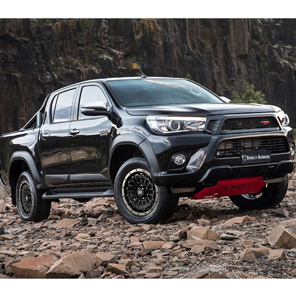 17インチ バークレイ ローガン 8J+20 6H-139.7 4本 ホイール ブラック ブロンズ ハイエース JWL-T 業販 ホットの画像