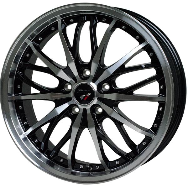 HOT STUFF 18インチ HM-3 8J+42 5H-114.3 4本 ホイール ブラック