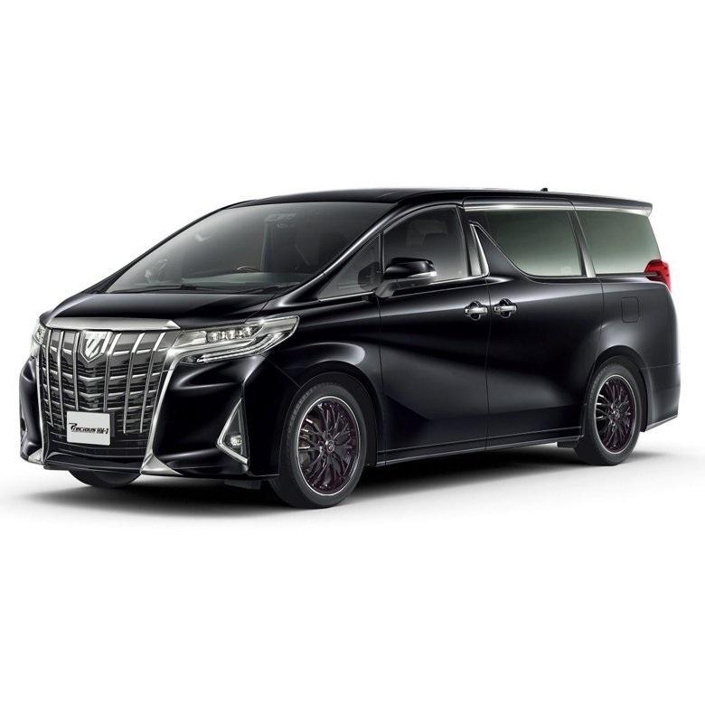1/24新型アルファード・ブラック（希少ホイール カスタム品） WEDS（ウェッズ） トヨタ アルファード ヴェルファイア 40系 新品