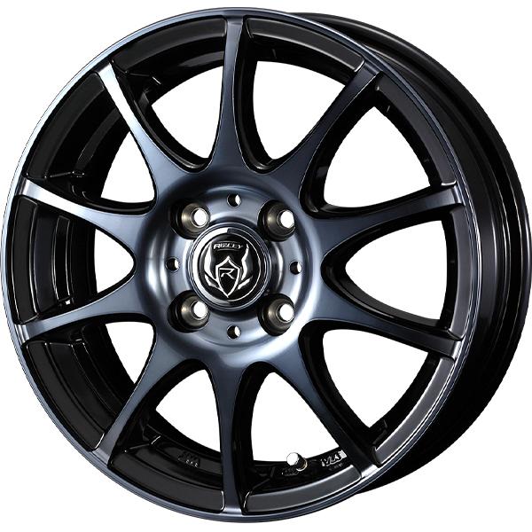WEDS 18インチ ライツレー KC 7.5J +48 5H-114.3 4本 セレナ リーフ 