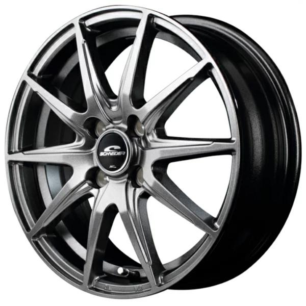 マルカサービス 18インチ SLS 7J+55 5H-114.3 4本 ホイール グレー 業