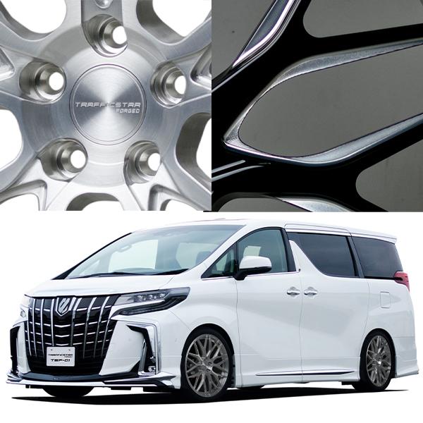 HOT STUFF 20インチ TSF-01 8.5J+38 5H-114.3 4本 ブラッシュド HOT STUFF 20インチ TSF-01 8.5J+38 5H-114.3 4本 ブラッシュド