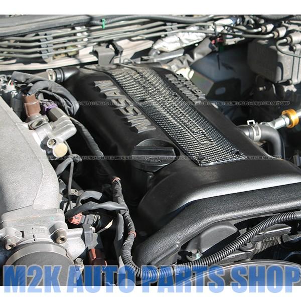 シルビア S14 200SX s15 SR20 エンジン 用 カーボン プラグカバー 