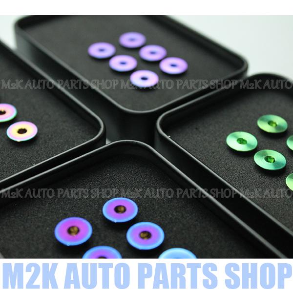 チタン ボルト ステアリング 6個 ハンドル ステアリングボルト