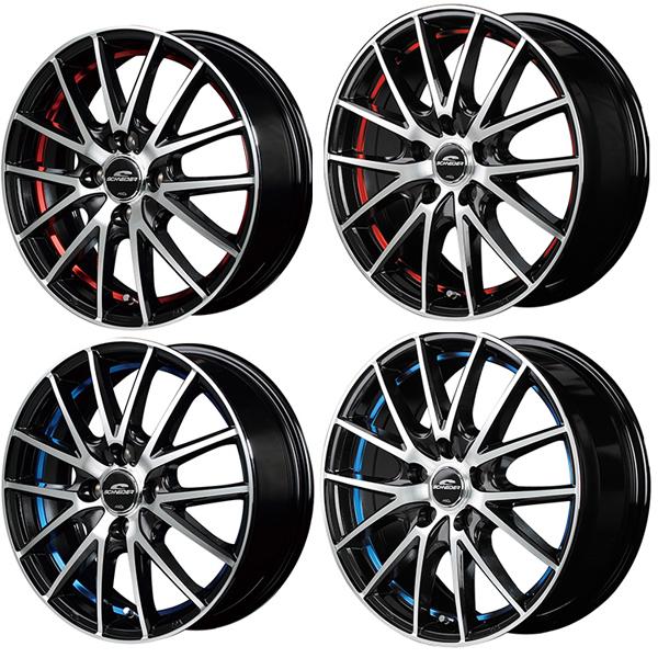 軽トラ タイヤ ホイール セット 4本 12インチ RX27 4J+42 4H-100 ブラポリ レッド 145R12 6PR 145/80R12 80/78N LT JWL-T VIA規格適合品｜m2k｜02