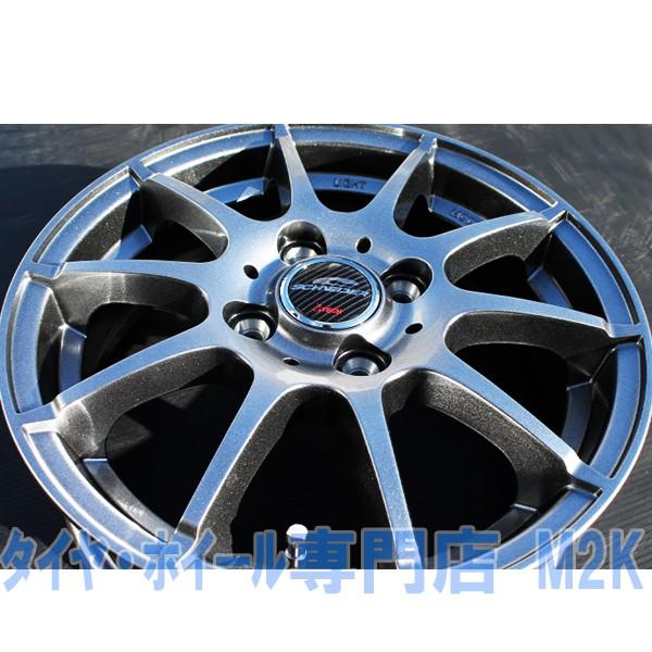 14インチ シュナイダー スタッグ 4.5J+43 4H-100 155/65R14 SET｜m2k｜02