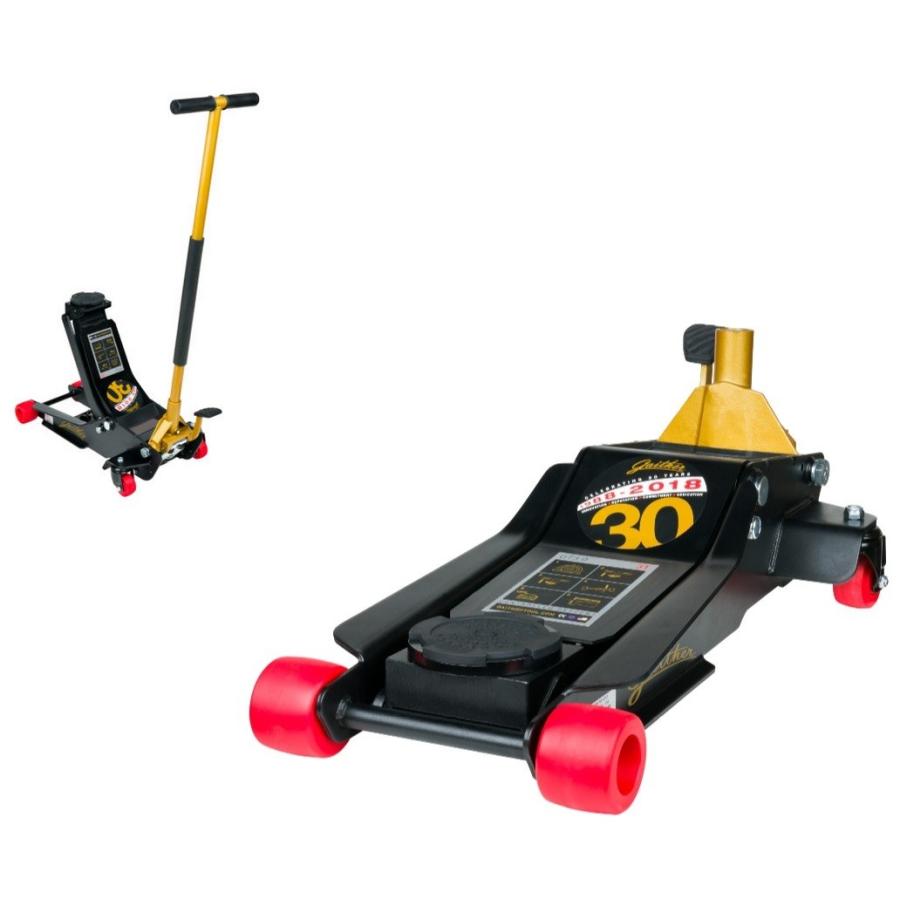 ガレージジャッキ 3t フロアジャッキ フットペダル 油圧ジャッキ ローダウン 低床 3トン Tech ロープロ 95mm 500mm 業者宛て Mktech Gt30 M2k Auto Parts 通販 Yahoo ショッピング