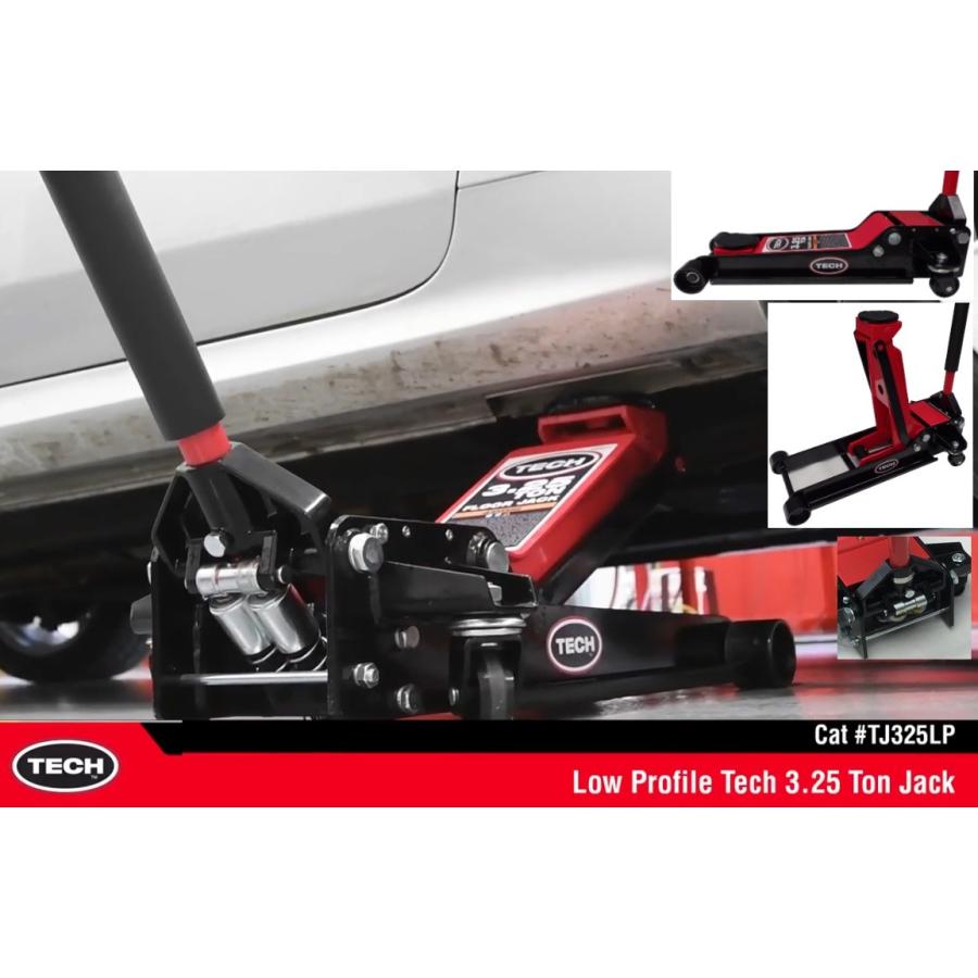 ガレージジャッキ 3 25t フロアジャッキ 油圧ジャッキ ローダウン 低床 シャコタン Tech ロープロ 95mm 546mm 業者宛て Mktech Tj325lp M2k Auto Parts 通販 Yahoo ショッピング