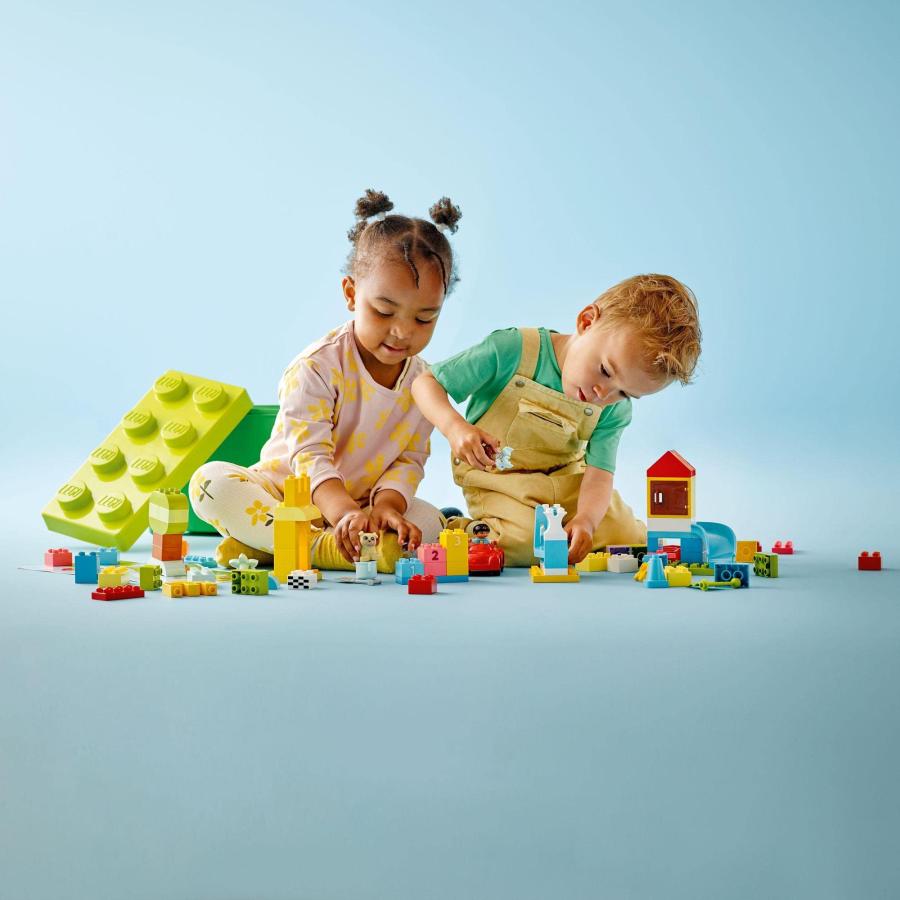 レゴ (LEGO) デュプロ おもちゃ 知育玩具 デュプロのコンテナ スーパーデラックス クリスマスプレゼント クリスマス 10914 男の子 女の｜m2nd-rozeo｜08