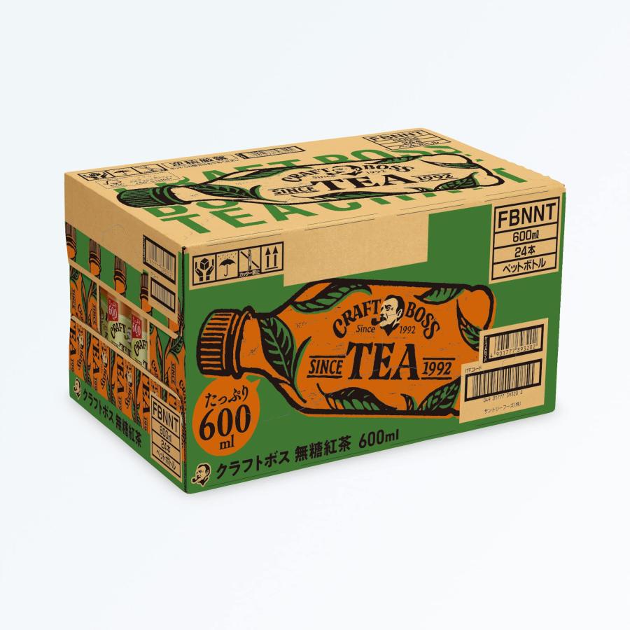 BOSS(ボス) サントリー クラフトボス TEAノンシュガー 香る無糖紅茶 600ml×24本｜m2nd-rozeo｜04