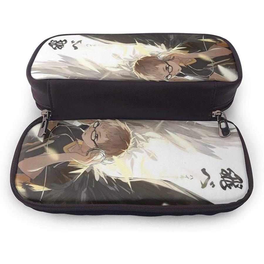 Haikyuuハイキュー ペンケース ペンポーチ ペン箱 筆箱 鉛筆のサック 文房具 大容量 多機能 防水 Pu革 高校生 エムスリーショップ 通販 Yahoo ショッピング