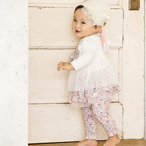 お歳暮 Haruulala Japan ハルウララ 出産祝い 女の子 オーガニックベビー服2点セット スタイ パンツ ロング丈 紙袋付き 花たちの祝 最新の激安 Www Muslimaidusa Org