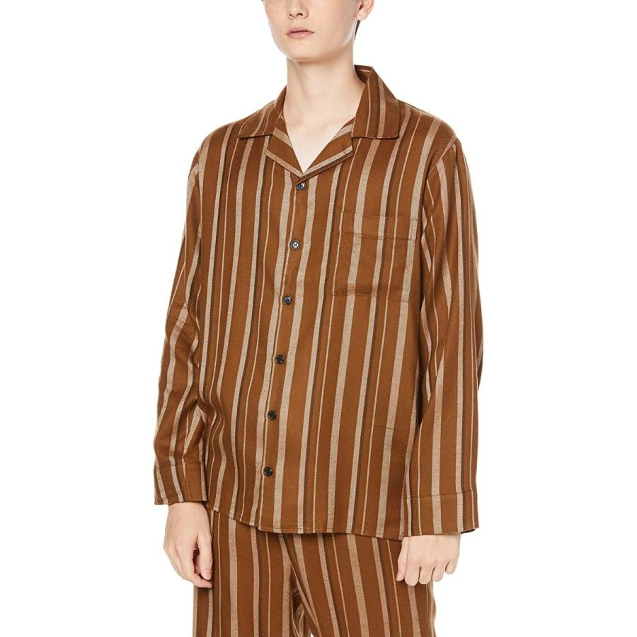 メール便なら送料無料 ジェラート ピケ Homme ストライプパジャマシャツ Pmft メンズ Brw 日本 M 日本サイズm相当 最安値挑戦 Brivanbiotech Com