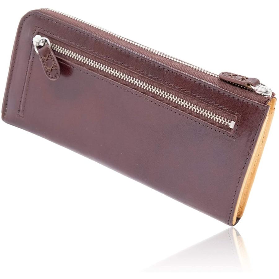 超格安一点 ベルト専門店のベルトン Belton 長財布 メンズ レディース 最高級イタリアンレザーを使用した ラウンドファスナー 財布 ダークブラウン その他財布 帽子 ファッション小物 Unkhair Ac Id