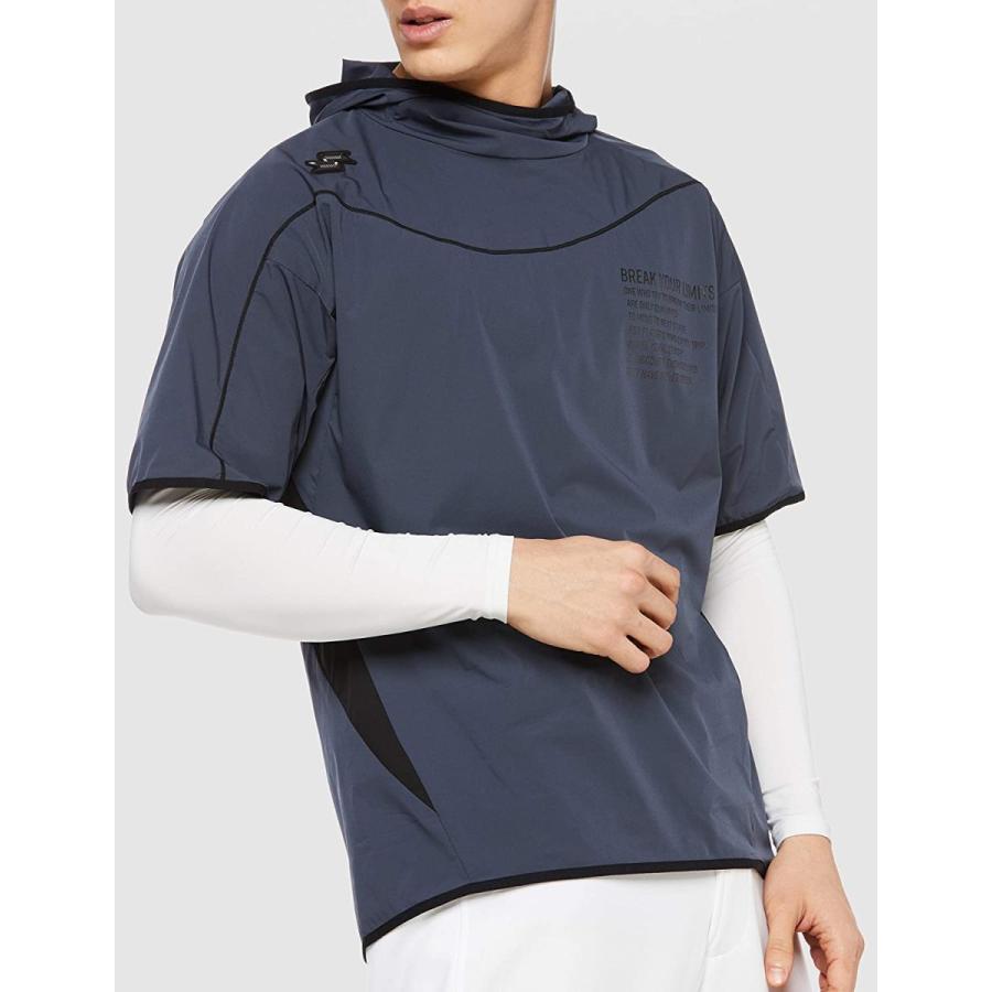 高知インター店 エスエスケイ 半袖シャツ Proedge 半袖トレーニングピステパーカー メンズ ナイトグレー 91 M レビューで送料無料 Sakchiik Com