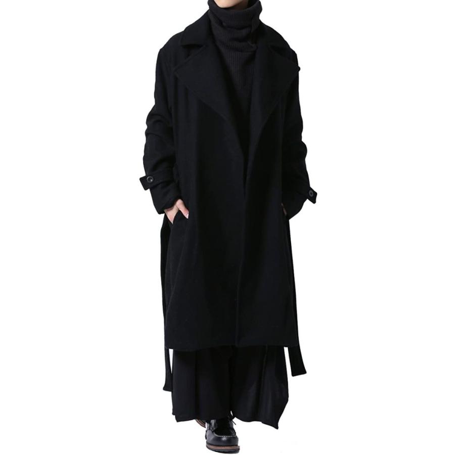 偉大な アズスーパーソニック コート ロング丈 モード系 ガウンコート ウールコート メンズ 黒 F 売り切れ必至 Mail Alrayan University Edu Ye
