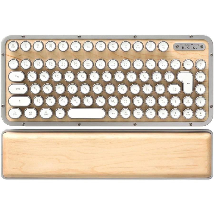 Azio R C K レトロクラシック ワイヤレスキーボード メープル メープル Mk Rck W 02 Jp Mk Rck W 02 Jp ならショッピング ランキングや口コミも豊富なネット通販 更にお得なpaypay残高も スマホアプリも充実で毎日どこからでも気になる商品を