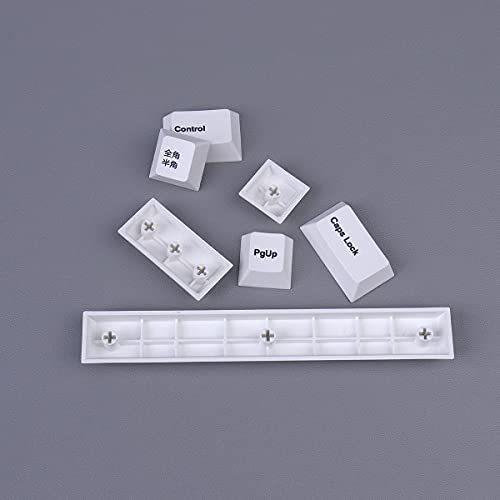 PBT キーキャップ 135キー チェ リーハイト日本語のミニマリスト白いキーキャップはメカニカルキーボードに適｜m3-store｜07