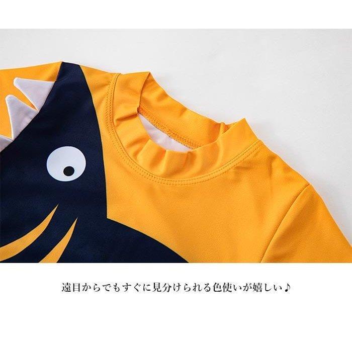 レビューを書けば送料当店負担 水着 男の子 上下セット Tシャツ ショートパンツ キャップ スイムウェア 長袖 シンプル キッズ ジュニア 子供 幼稚園 保育園 学校用 海 水泳 3点セット 7sbbagg5cbd3a2ao P1ai