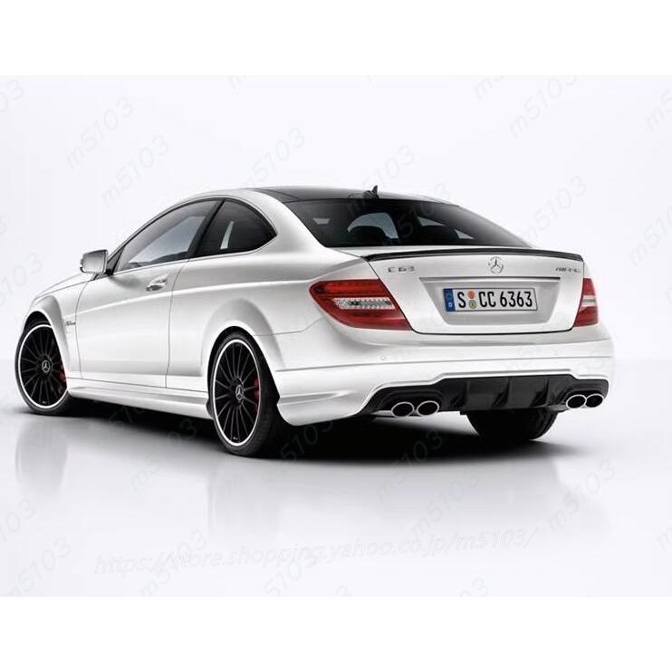 ベンツ w204 c63マフラーエンド AMG c180 c200 c300 c350 バイパスキット マフラー リアバンパー  バンパー用 リア ディフューザー リアアンダー｜m5103｜15