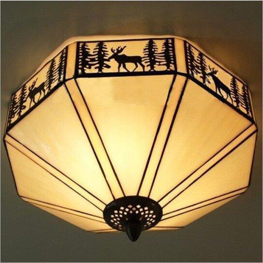 高品質 北欧 レトロ シーリングライト インテリア 書斎 おしゃれ ステンドグラス 玄関照明 天井照明 リビング 書斎 インテリア 工事必要 ダイニング 工芸品 天井照明 M5103 Kcgab164 22新色