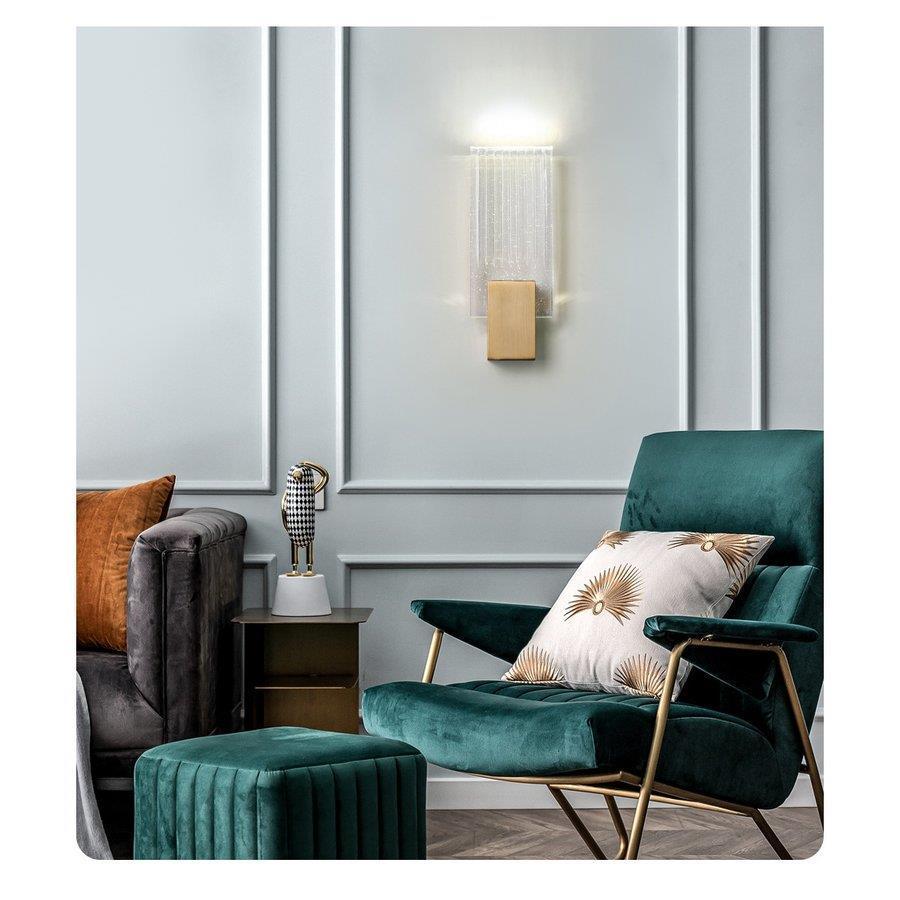 ブラケットライト 玄関照明 ウォールライト 水晶の壁灯 壁掛けライト 北欧 室内照明 モダン LED内藏 インテリア 廊下 工事必要 書斎 寝室