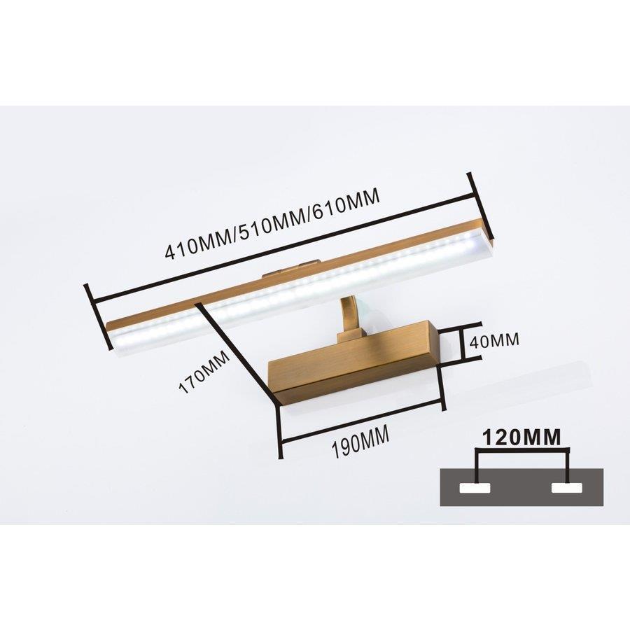 角度調節可能 鏡台 ミラーフロントランプ ウォールミラー ブラケットライト ウォールライト 洗面所 壁掛けライト 化粧室 浴室 防湿 工事必要｜m5103｜09