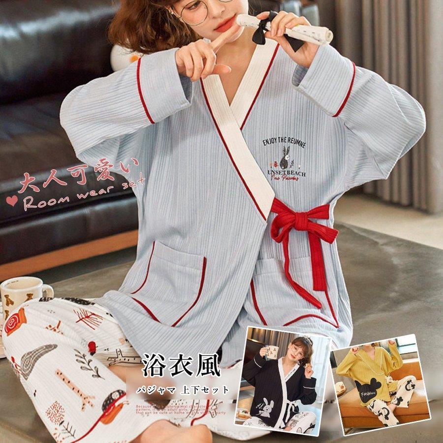 寝巻き 浴衣 パジャマ レディース 春秋 Mnmninrm124 M5103 通販 Yahoo ショッピング
