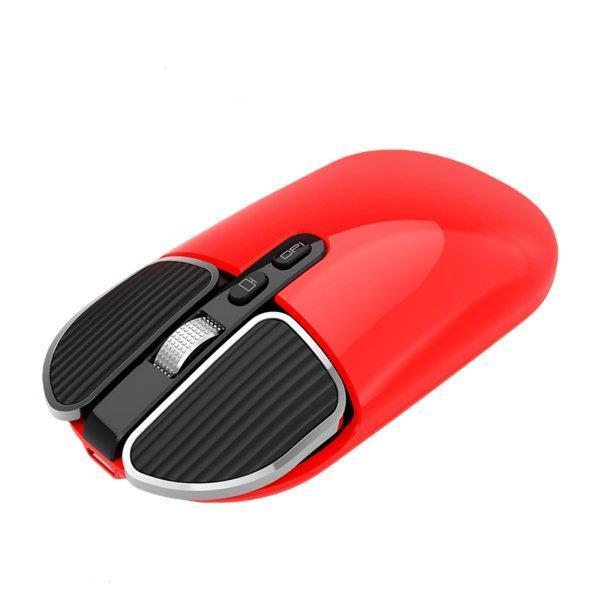 2.4G U  Bluetooth 5.0 マウス マウス ラップトップ 2.4G レッド｜m5103｜02