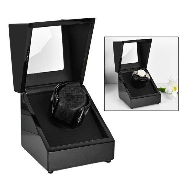 モーター自動ウォッチワインダー回転メンズ・レディース・ブラックベーキングペイントBのために1個のクラシック