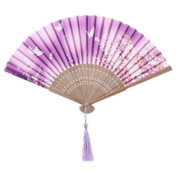 花の扇子 手持ち型の花のファン 扇子 可愛い デザイン 耐久性 全９