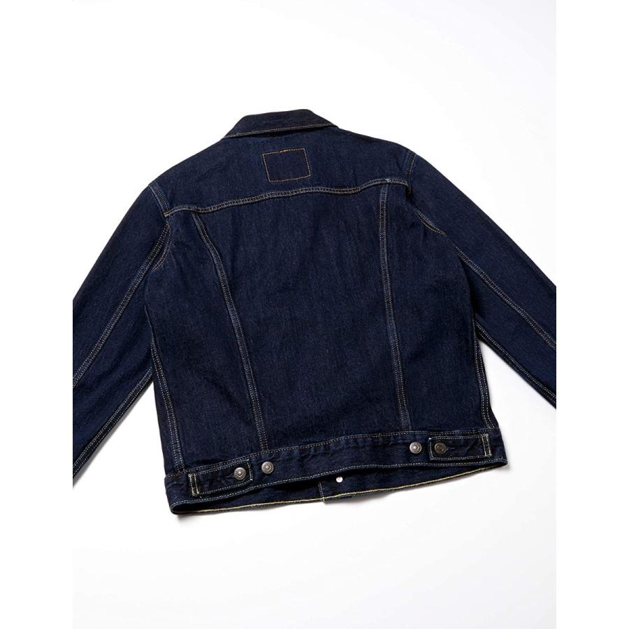 国際ブランド ベーシック リーバイス デニムジャケット 日本サイズl相 M Us Finish Indigo Flat Dark 0134 メンズ ボトムス パンツ