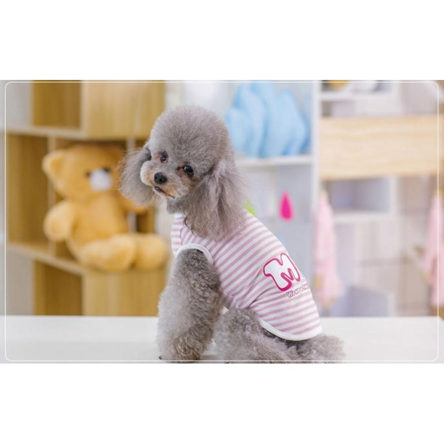 ハンドメイド犬服 【再販】ふんわりタンクトップ リブニット☆お袖変更