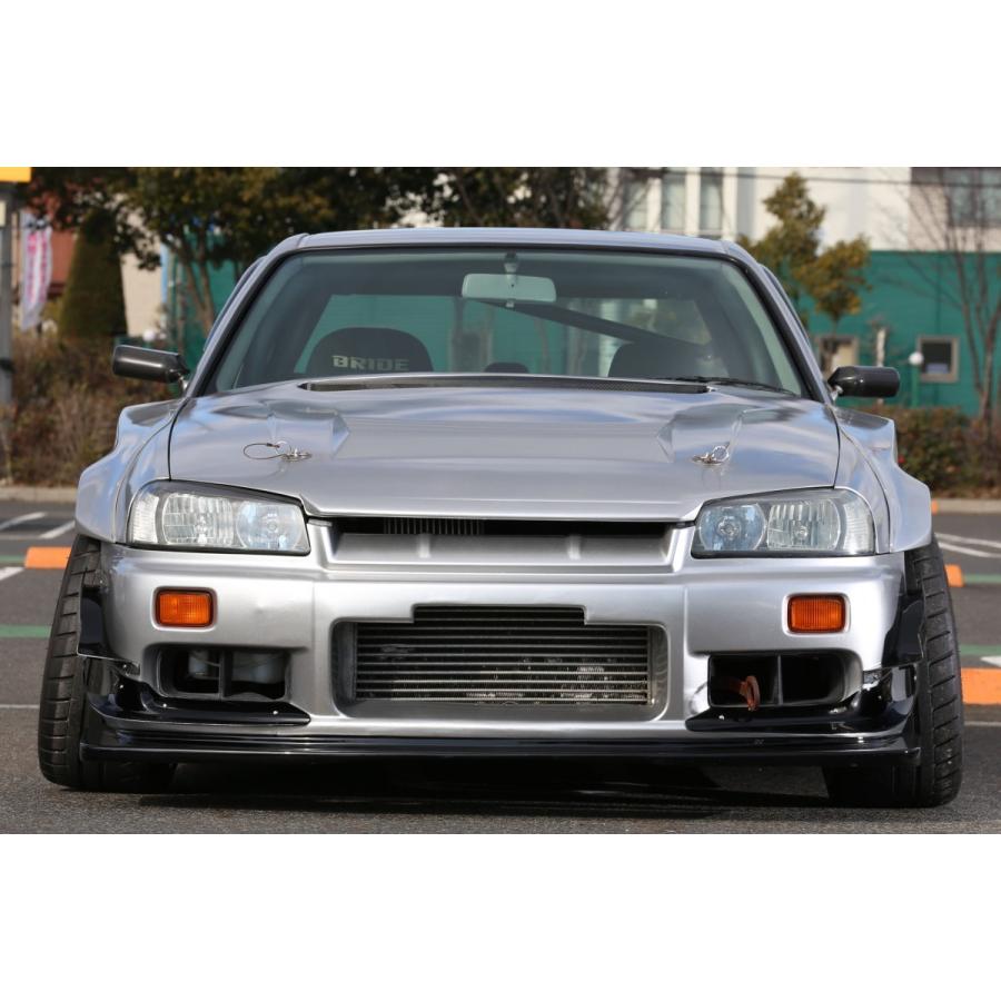 GT-tune 　R34スカイライン　ER34 HR34 前期純正バンパー用カナードキット　２ドア４ドア　前期