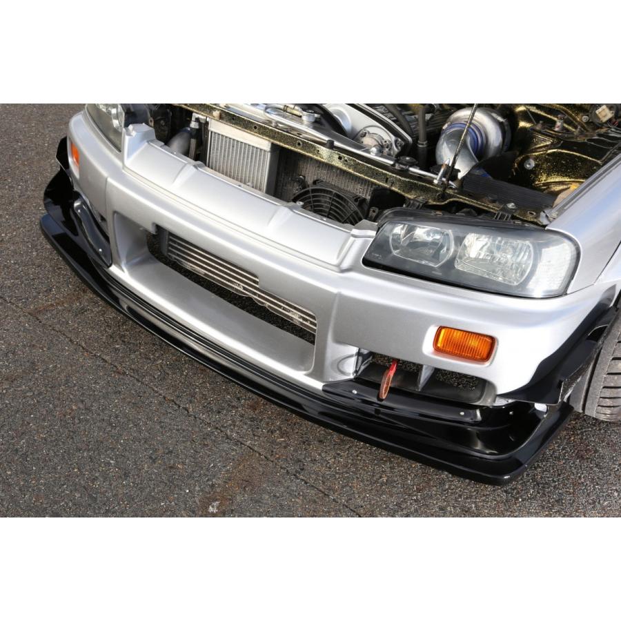 GT-tune R34スカイライン ER34 HR34 前期純正バンパー用フロントリップ