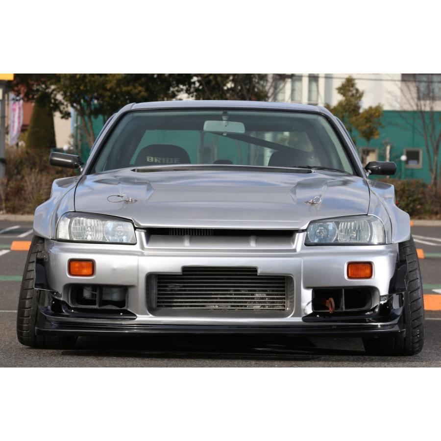 GT-tune R34スカイライン ER34 HR34 前期純正バンパー用フロントリップ