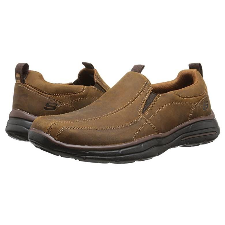 安いそれに目立つ スケッチャーズ Glides Dockland メンズ ローファー Dark Brown 325 Axisヤフー店 通販 Yahoo ショッピング 日本全国送料無料 Staging Uneltemania Ro