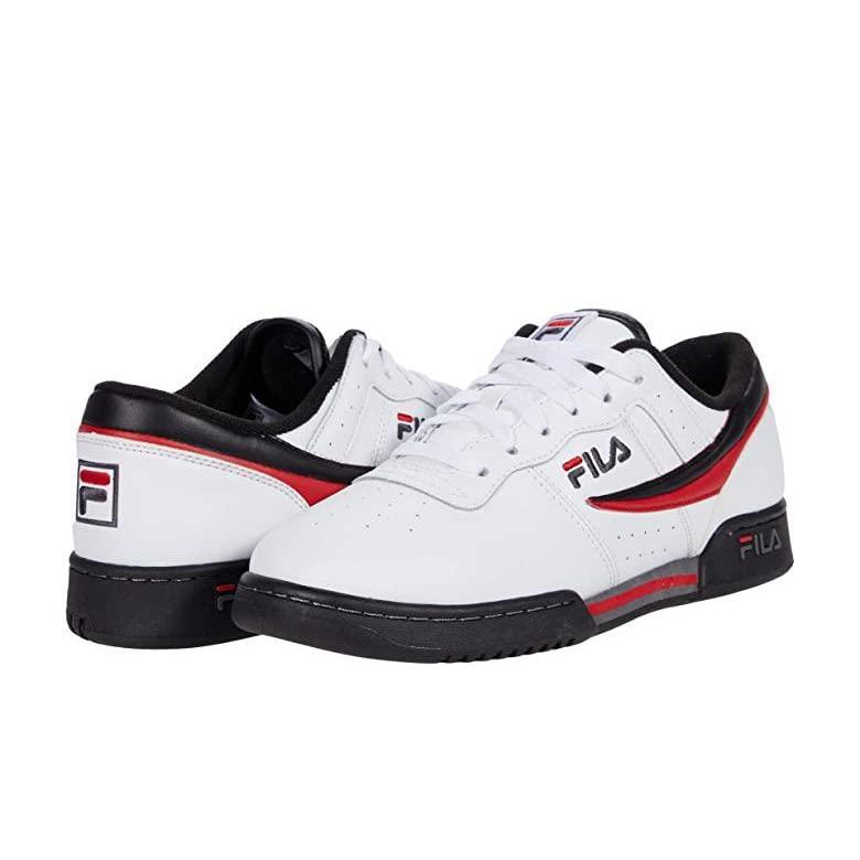 海外正規品 フィラ Original Fitness メンズ スニーカー 靴 シューズ White Black Fila Red 公式 Demo Tegalsari Ubud Com