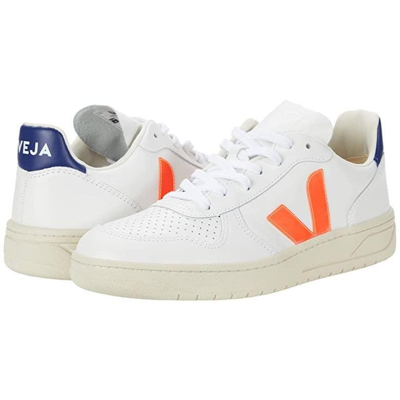 アウトレット送料無料 Veja V 10 メンズ スニーカー 靴 シューズ Leather Extra White Orange Fluo Cobalt 9163391 898183 Axisヤフー店 通販 Yahoo ショッピング 人気特価激安 Www Kslcity Com My
