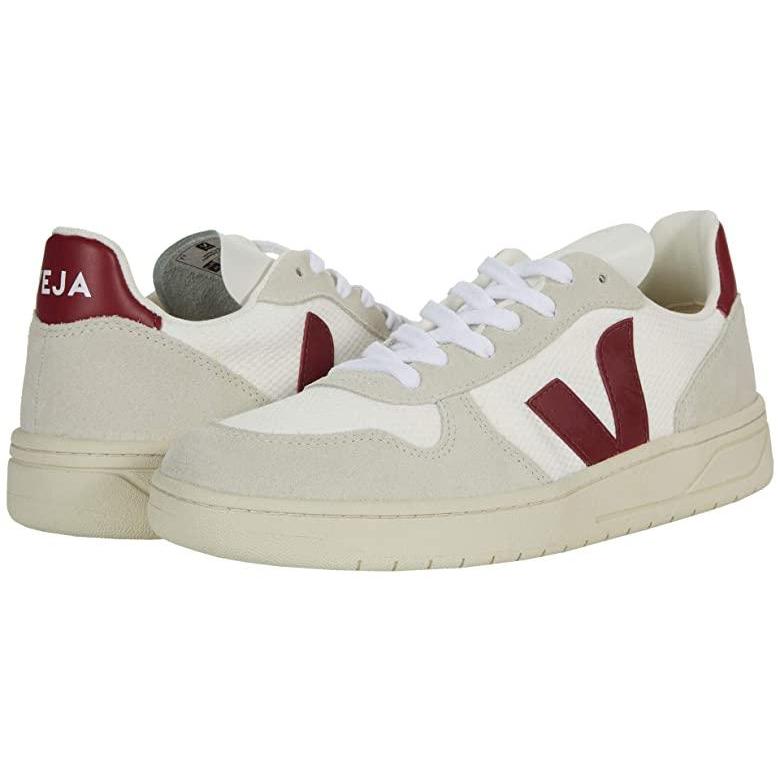 正規激安 Veja V 10 メンズ スニーカー 靴 シューズ B Mesh White Natural Marsala 8192 Axisヤフー店 通販 Yahoo ショッピング 絶対一番安い Redchilesur Cl