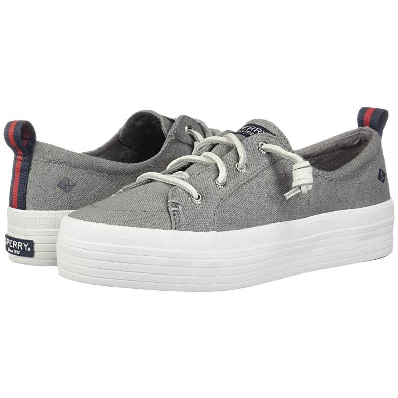 包装無料 送料無料 Sperry Crest Vibe Triple Canvas レディース スニーカー Grey 401 Axisヤフー店 通販 Yahoo ショッピング おすすめ Www Skylanceronline Com
