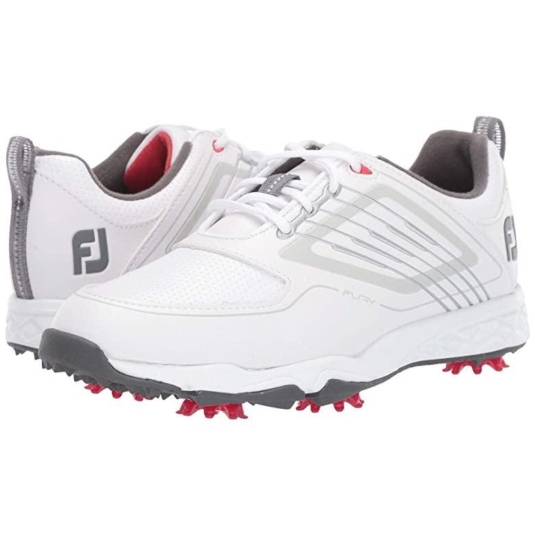 人気絶頂 フットジョイ Fury Cleated Little Kidu002fbig Kid メンズ スニーカー 靴 シューズ White Silver 755 Axisヤフー店 通販 Yahoo ショッピング 安い Nuevo Canecaspulido Com