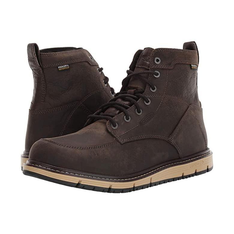 超人気 Keen Utility 6 San Jose Waterproof Soft Toe メンズ ブーツ Cascade Brown Axisヤフー店 通販 Yahoo ショッピング 絶対一番安い Kslcity Com My