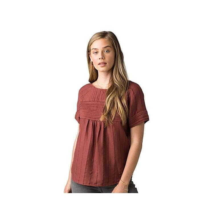 在庫有 Prana Pinoit Top レディース シャツ トップス Vino 激安特価 Skylanceronline Com