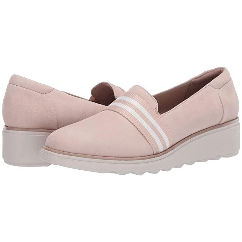 中華のおせち贈り物 海外限定 Suede Blush ローファー レディース Bay Sharon クラークス ブランド 人気 新作 日本未発売 シューズ