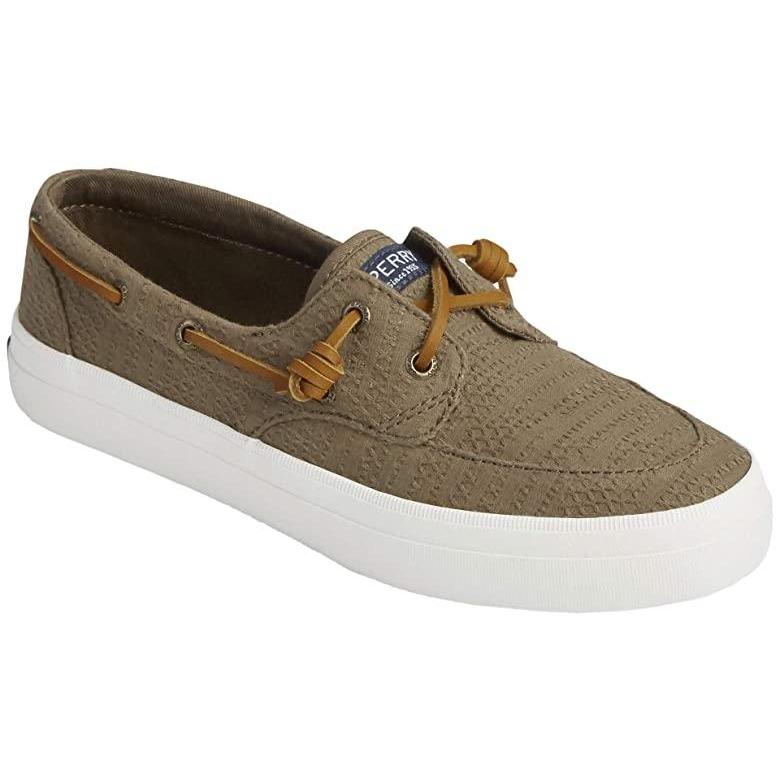 売り尽くしセール Sperry Crest Boat Smocked Hemp レディース ボートシューズ デッキシューズ Olive 529 Axisヤフー店 通販 Yahoo ショッピング 超人気の Skylanceronline Com