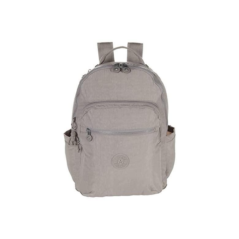 海外限定 日本未発売 新作 人気 ブランド キプリング Seoul Laptop Backpack レディース バックパック リュックサック Grey Gris Buymi Ir