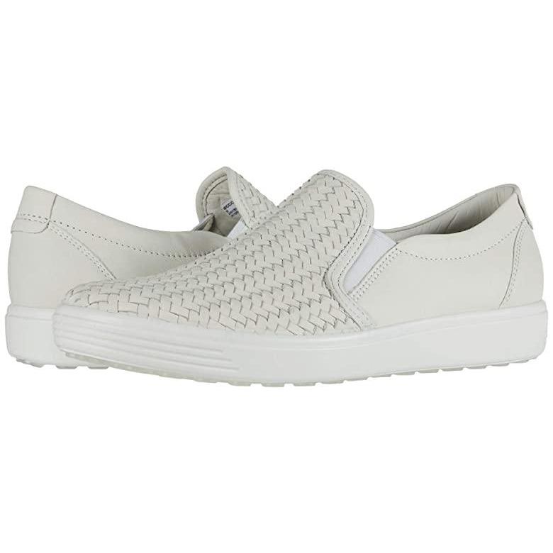 人気定番 エコー Soft 7 Woven Slip On Ii レディース スニーカー Shadow White Cow Leather Axisヤフー店 通販 Yahoo ショッピング 安い Skylanceronline Com