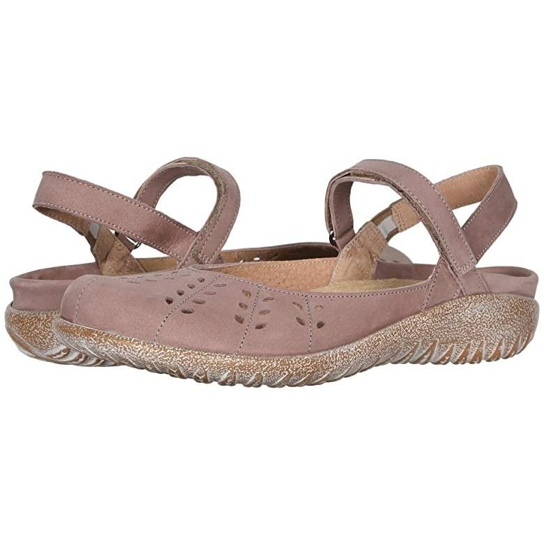 シニアファッション Naot Rari レディース フラットシューズ Mauve Nubuck 安い購入 Www Skylanceronline Com